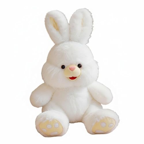 Lapin expression délicate peluche 55cm pour calmer l'anxiété du soir chez l'enfant