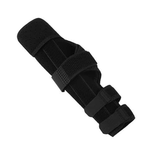 Holibanna Finger Splint Padded Support Brace for Tendon Injuries Broken Fractures and Sprains Fix Finger Brace for Comfortable Daily Wear and Nighttime Use