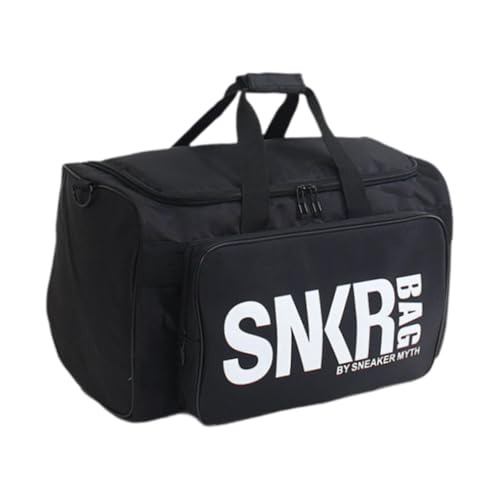 Bolsa de viaje grande organizadora con múltiples bolsillos y correas de mochila deportiva