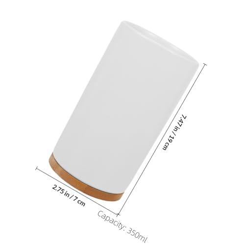 Accesorios para baño blanco cerámico para solucionar el desorden del lavabo 3