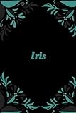 Iris: Personalisiertes Notizbuch mit namen, hübsches Geschenk für Iris - Encre Magique 