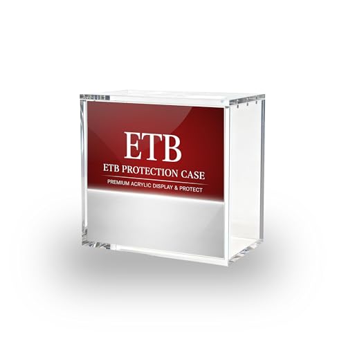 TOZCOZUS ETB Protector Case, Magnetic Acrylic Case for Elite Trainer Box