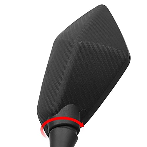 Espejo retrovisor para motocross con ajuste de ángulo amplio para Ninja 4