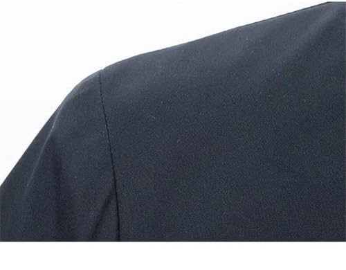 Men Business Jackets Classic Solid Casual Office Jackets Middle Age Social Trenchcoats Coats4