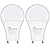 JIANGSILING GU24 Led Light Bulb, 9W(60W Equivalent), 5000K Daylight, A19 Shape GU24 Light Bulb, 800 Lumens GU24 Led Bulbs, CRI 85, Non-Dimmable ETL Listed(2-Pack)