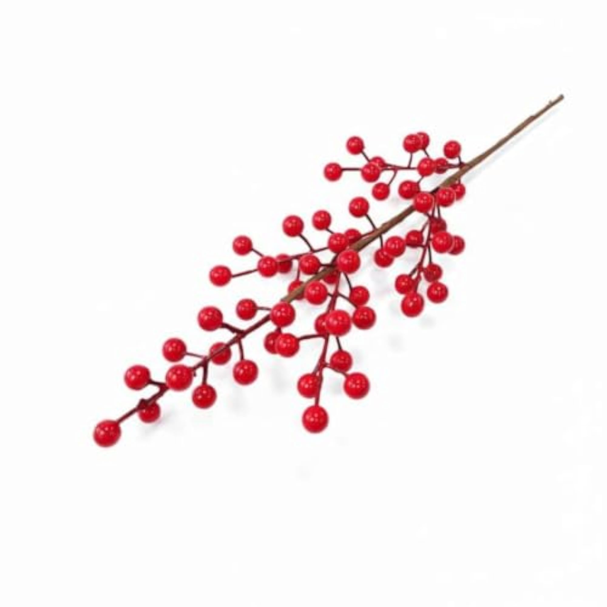Artificial Holly Berry Branch for New Year Decor
