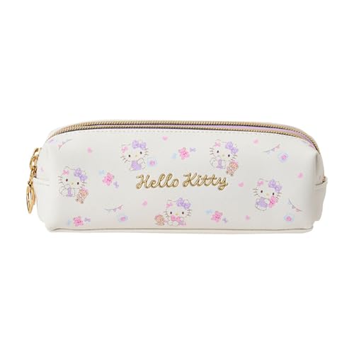 Sanrio 534587 Estojo para caneta Hello Kitty com zíper duplo