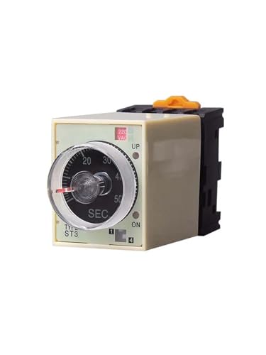 Relé temporizador ST3PA para evitar sobrecargas en motores con retardo de encendido CA 220V 5