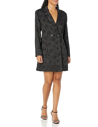 BCBGeneration Women's Long Sleeve V Neck Mini Blazer Dress