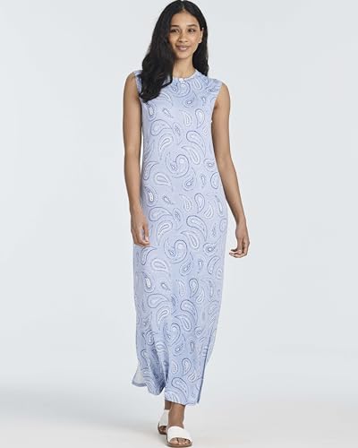 Image of Real Essentials 3 Pack: Women's Maxi Tank Dress | Sleeveless Casual Long Lounge Dress (Plus