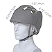 Thick Protection Helmet for Elderly Youth Kids Adults,Head Protection for Elderly Falls,Soft Helmet for Epilepsy Seizures Prevent Head Injuries,Safety Bump Cap,for Home Gardening (Gray Mesh Inner)