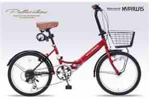 Amazon | MYPALLAS（マイパラス） 折畳自転車20・6SP・オート