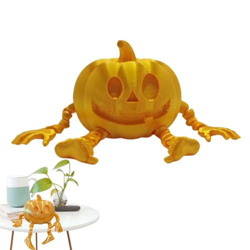 Uitseld Printed Tiny Cute Pumpkin - Fidget Toys Carefully Crafted | Pumpkin Statue Pumpkin Decorations for Family Friends Children - Image 5