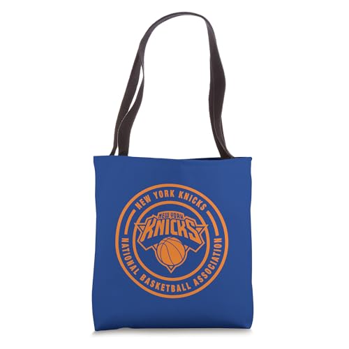 NBA New York Knicks bolso tote azul y naranja miniatura 1