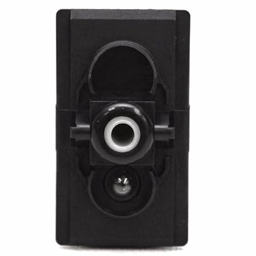 On/Off/On Five Spade Boat Rocker Switch | 1 Light 12 Volt