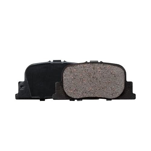 Image of Detroit Axle - Rear Brake Pads for 2000-2001 Toyota Camry Lexus ES300, 2005-2010 Scion tC, Ceramic Brake Pads w /Hardware Replacement