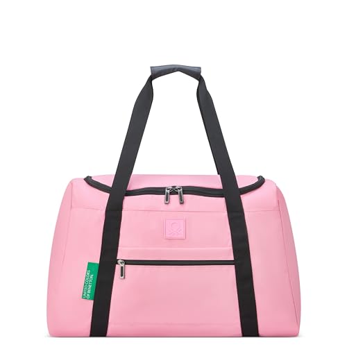 United Colors of Benetton Bolsa esportiva dobrável, rosa, Carry-On 21 Inch, Agora! Bolsa esportiva dobrável