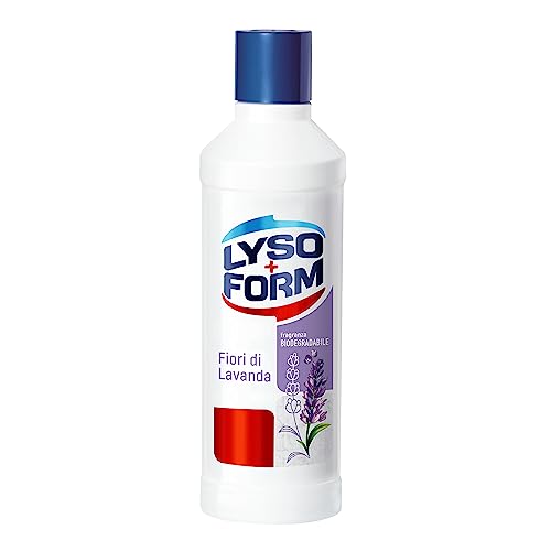 JPHYLL Pavimenti Lavanda, Detersivo Pavimenti, Adatto a Tutti i Tipi di Pavimenti, Aiuta a Rimuovere gli Allergeni, Lieviti e Muffe, con Fragranza Biodegradabile, 12 Pezzi da 1100 ml