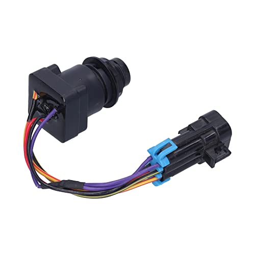 Ignition Key Switch Kit Plastic Black 4 Position Ignition Switch Key Kit 893353A03 Replacement Parts Replacement for Mercruiser DTS Boat Accessory