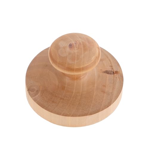 JEWEDECO Presse à Tortillas en Bois pour Galettes et Pains Plats, Outil Manuel Polyvalent Cuisine Familiale et Établissements Professionnels