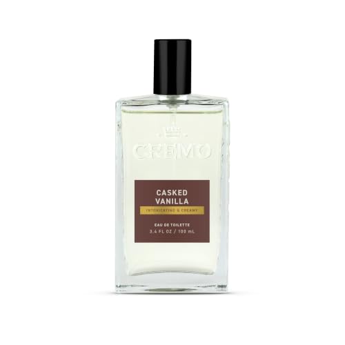 Image of Cremo Cologne for Men, Casked Vanilla, 3.4 Fl Oz