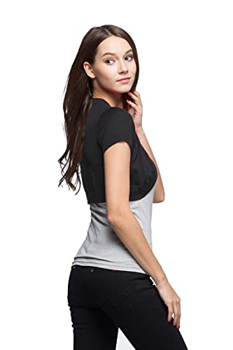 Image of Sofishie Trendy Short Sleeve Shrug Open Cardigan