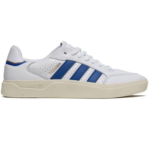 adidas Mens Tyshawn Low Lace Up Sneakers Shoes Casual - White