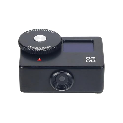 Fotómetro fotográfico digital plateado con pantalla OLED de 0.66 pulgadas 3