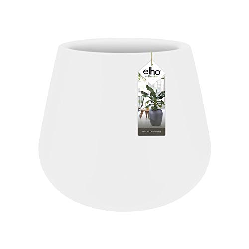 Elho Pure Cone Macetero, White, 45 cm