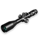 HT GEN-II 6-24x44 Rifle Scopes, First Focal Plane, 6 Levels Illuminated Reticle, Lightweight 30mm Tube Long Range Hunting Riflescope