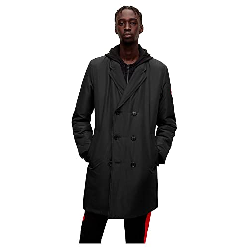 HUGO Men's Marlondo2311 Coat, Black1, 58