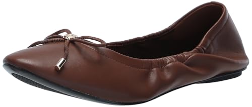Sandales plates Velma KARL LAGERFELD cognac pour marcher sans douleur