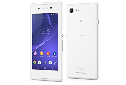 Sony Xperia E3 Smartphone, kein SIM-Lock, 4G, Display 4,5 Zoll, 4 GB, Single-SIM, Android 4.4 KitKat