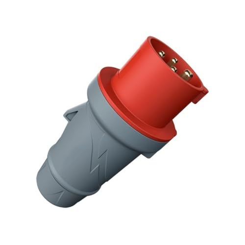 Enchufe industrial 4p 16A original 3206 de 400V con conexión segura y estable