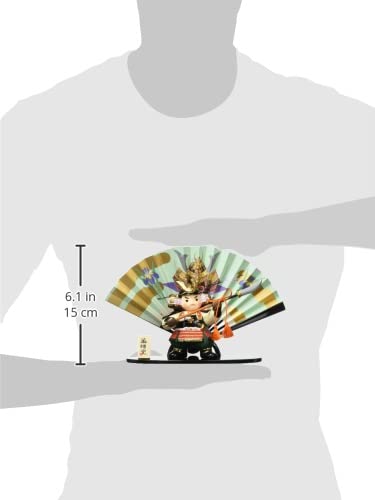 Amazon.co.jp: 薬師窯(yakushigama) 五月人形 端午の節句 錦彩 若武者