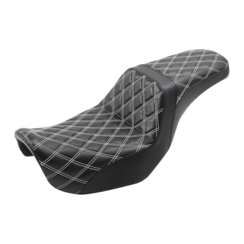 Asiento de motocicleta ergonómico para eliminar dolor lumbar en Dyna Fat Bob