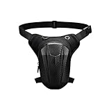 Bolso Muslero De Moto | Funda Impermeable Multifuncional Ajustable | Bolsa De Muslo para Moto Funda De Cadera | para Hombres Y Mujeres En Ciclismo Viajes Acampar Pescar con Espacio para Teléfono