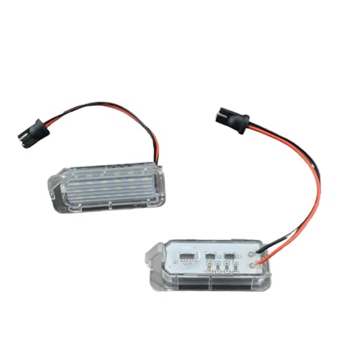 Luz matrícula LED evita error canbus bombilla Focus Mondeo Fiesta adiós luz amarilla fundida 4