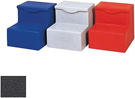 Burlingham Sports Two Step Mounting Block, Grey