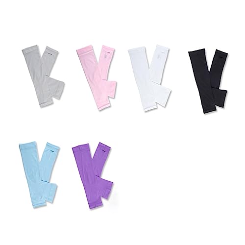 BESPORTBLE Protetores Solares De Braço Mangas De Braço De Corrida Manga Mangas De Ciclismo Mangas De