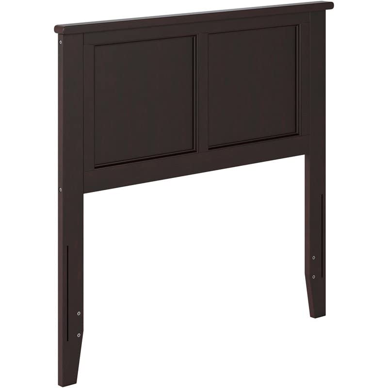 Leo & Lacey Twin Panel Headboard in Espresso