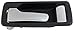 Dorman 92584 Front Driver Side Interior Door Handle Compatible with Select Honda Models, Blue; Chrome
