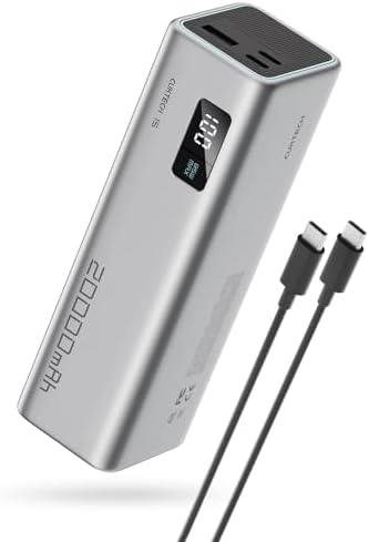 CUKTECH 15 SE Power Bank 20000mAh 65W de Carga Rápida, Cargador d...