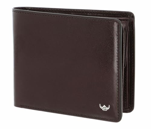 Scheintasche 1420 Golden Head Colorado : portefeuille anti-piratage RFID en cuir bordeaux