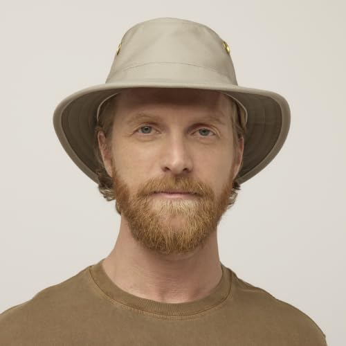 Image of Tilley T5 Unisex Cotton Duck Hat (Khaki, 7 1 /4)