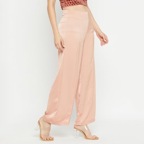Image of Madame Women Solid Trousers