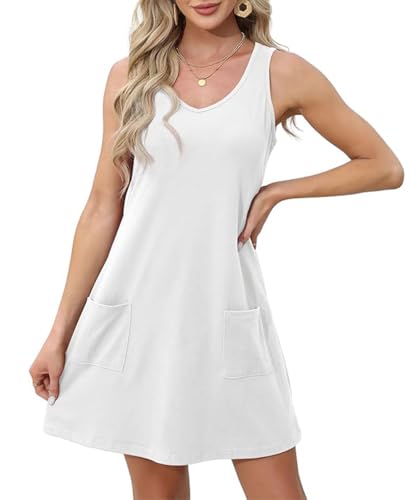 Robe mini tunique légère pour éviter la chaleur de l'été