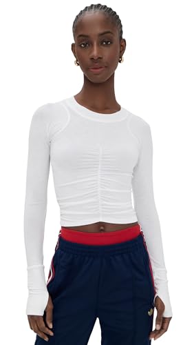 Free People Tempo Ruched Long Sleeve Tee