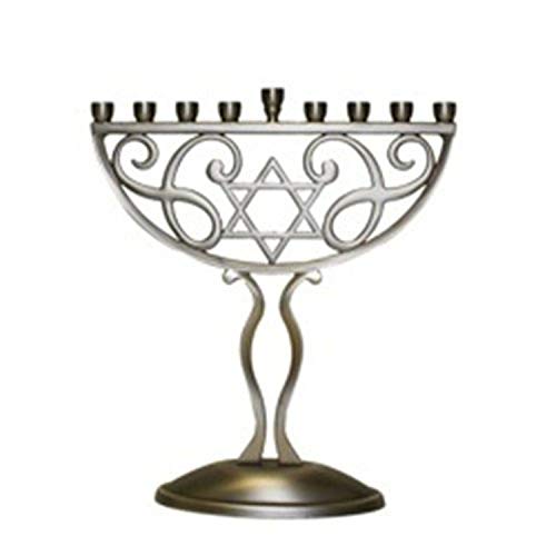 RITE LITE Antiqued Silver Menorah, 1 EA