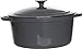 Cosy & Trendy 582051 Bergerac Grey rondel żeliwny czarny średnica 28 cm 6 l